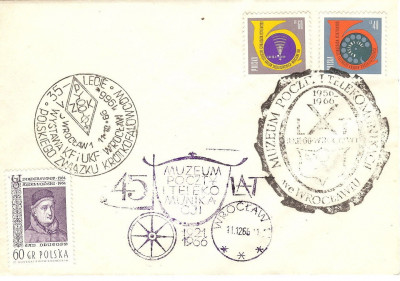 1966 [KO66 413, 66402, 66415] 35-lecie Polskiego Zw. Kr&oacute;tk